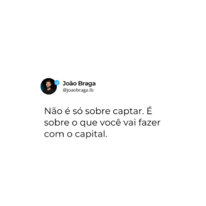 plano de uso do capital